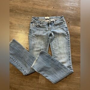 Vintage low rise and flared Abercrombie & Fitch jeans